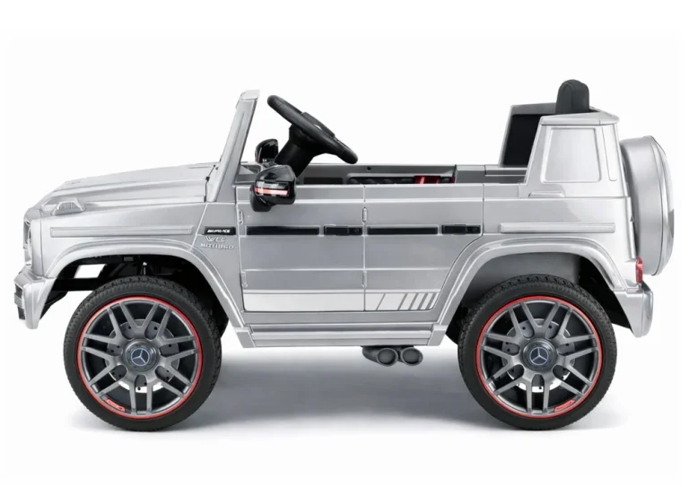 Mercedes Amg G 63 Srebrno Obojeni Automobil Na Baterije Auto Na Akumulator 8