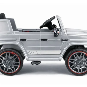 Mercedes Amg G 63 Srebrno Obojeni Automobil Na Baterije Auto Na Akumulator 9