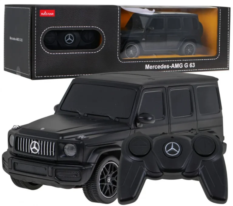Mercedes Amg G63 Rastar Model 1:24 Terenski Automobil Na Daljinsko Upravljanje + 2,4 Ghz, Crna 1