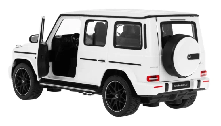 Mercedes Amg G63 Bijeli Rastar Model 1:14 Automobil Na Daljinsko Upravljanje + 2,4 Ghz, Bijela 3