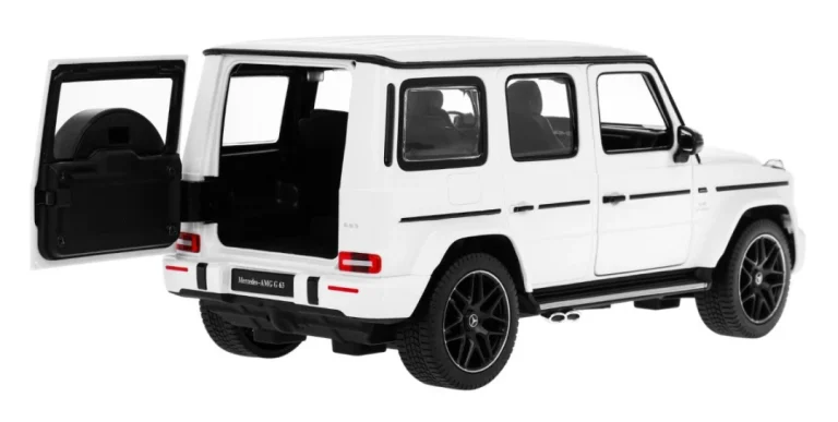 Mercedes Amg G63 Bijeli Rastar Model 1:14 Automobil Na Daljinsko Upravljanje + 2,4 Ghz, Bijela 4