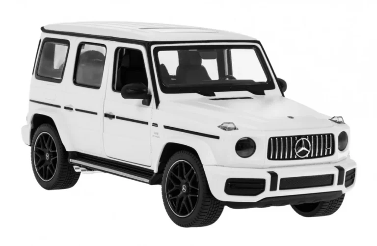 Mercedes Amg G63 Bijeli Rastar Model 1:14 Automobil Na Daljinsko Upravljanje + 2,4 Ghz, Bijela 5
