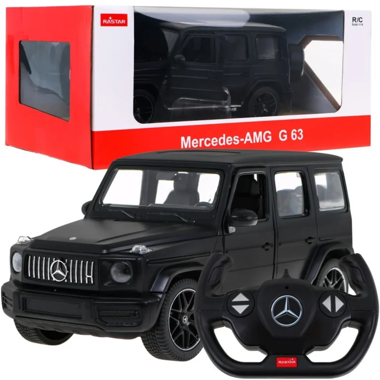 Mercedes Amg G63 Crni Rastar Model 1:14 Automobil Na Daljinsko Upravljanje + 2,4 Ghz, Crna 1