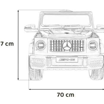 Mercedes Amg G63 Na Akumulator, Crni 2