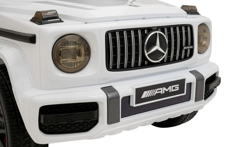 Mercedes Amg G63 Za Djecu Bijela Boja + Daljinski Upravljač 15