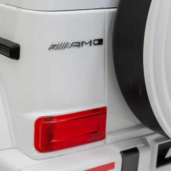 Mercedes Amg G63 Za Djecu Bijela Boja + Daljinski Upravljač 16