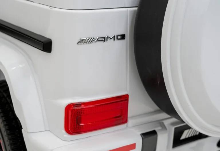 Mercedes Amg G63 Za Djecu Bijela Boja + Daljinski Upravljač 16