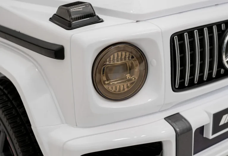 Mercedes Amg G63 Za Djecu Bijela Boja + Daljinski Upravljač 17