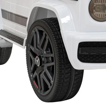 Mercedes Amg G63 Za Djecu Bijela Boja + Daljinski Upravljač 19