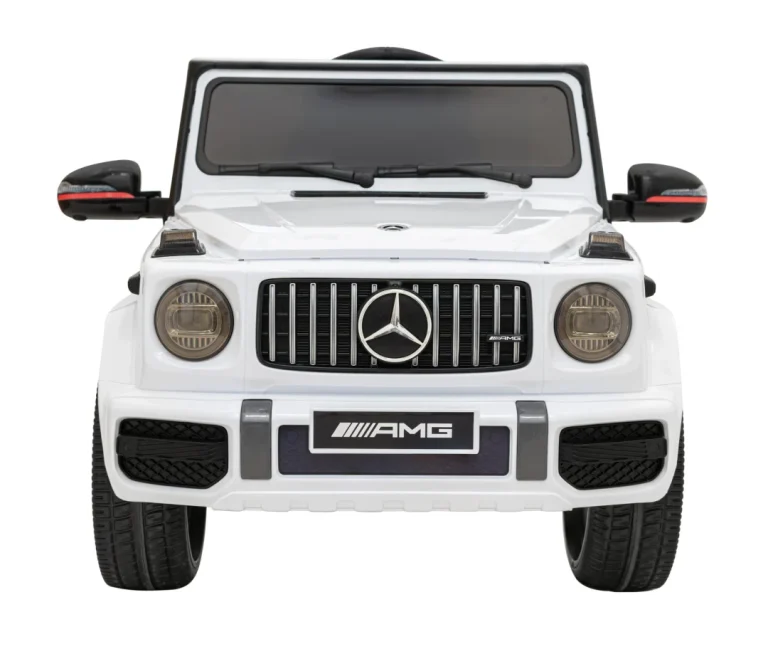 Mercedes Amg G63 Za Djecu Bijela Boja + Daljinski Upravljač 4