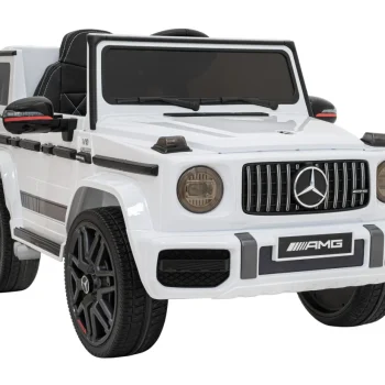 Mercedes Amg G63 Za Djecu Bijela Boja + Daljinski Upravljač 5