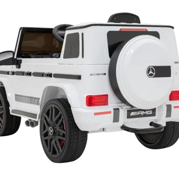Mercedes Amg G63 Za Djecu Bijela Boja + Daljinski Upravljač 7
