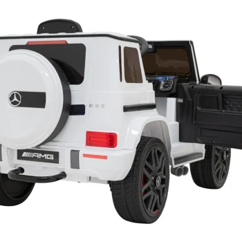 Mercedes Amg G63 Za Djecu Bijela Boja + Daljinski Upravljač 8