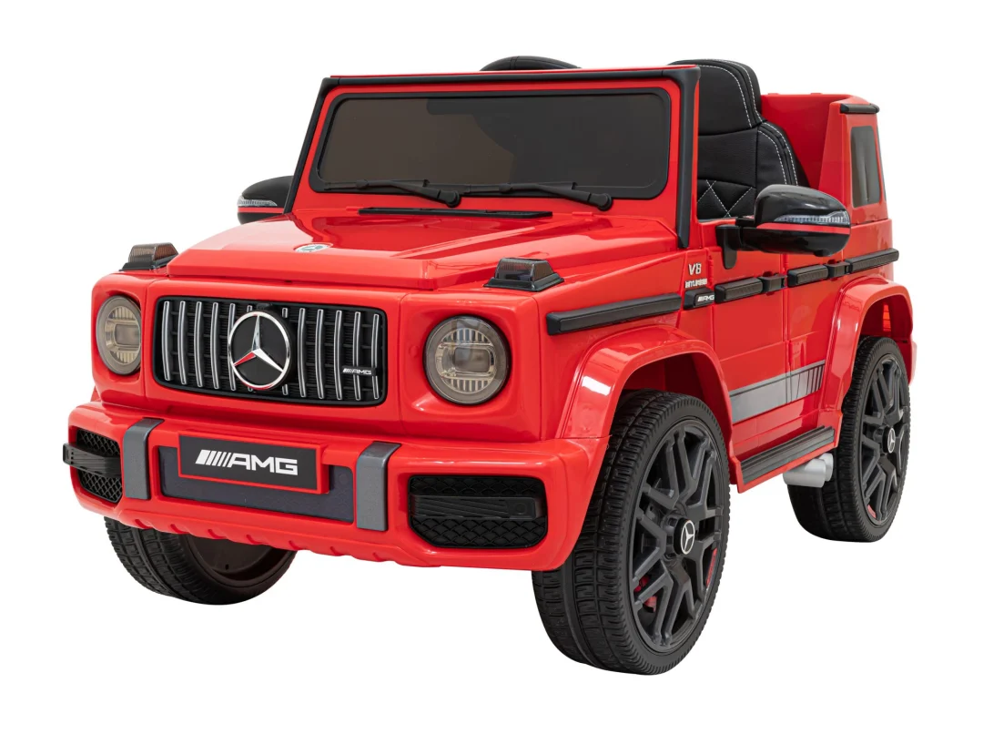 Mercedes Amg G63 Za Djecu Crveni + Daljinski Upravljač, Crvena 1