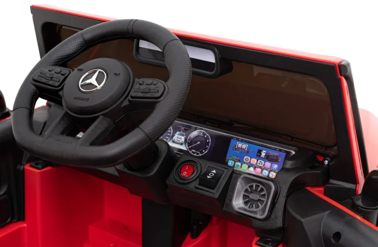 Mercedes Amg G63 Za Djecu Crveni + Daljinski Upravljač, Crvena 10