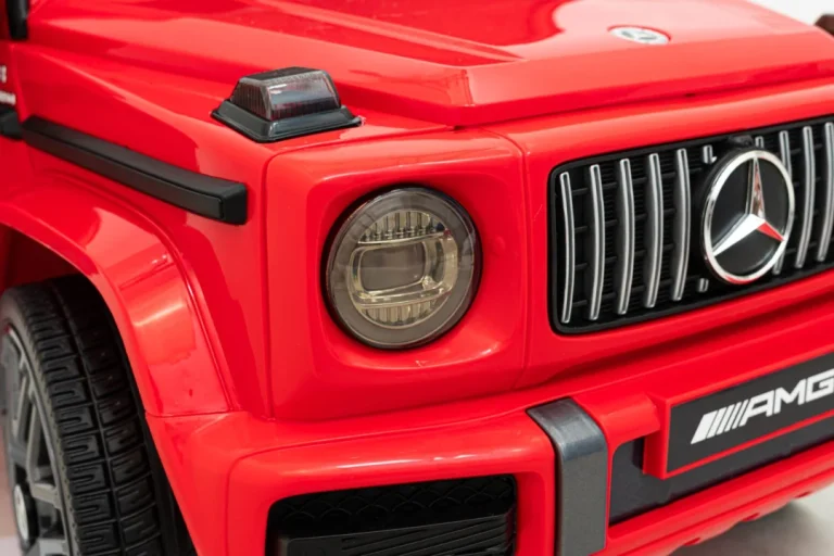 Mercedes Amg G63 Za Djecu Crveni + Daljinski Upravljač, Crvena 13
