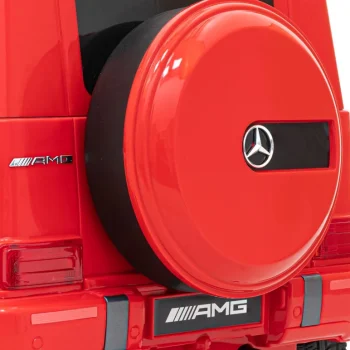 Mercedes Amg G63 Za Djecu Crveni + Daljinski Upravljač, Crvena 15
