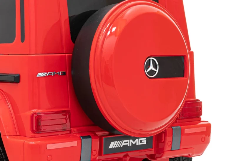 Mercedes Amg G63 Za Djecu Crveni + Daljinski Upravljač, Crvena 15