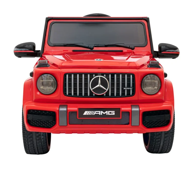 Mercedes Amg G63 Za Djecu Crveni + Daljinski Upravljač, Crvena 4