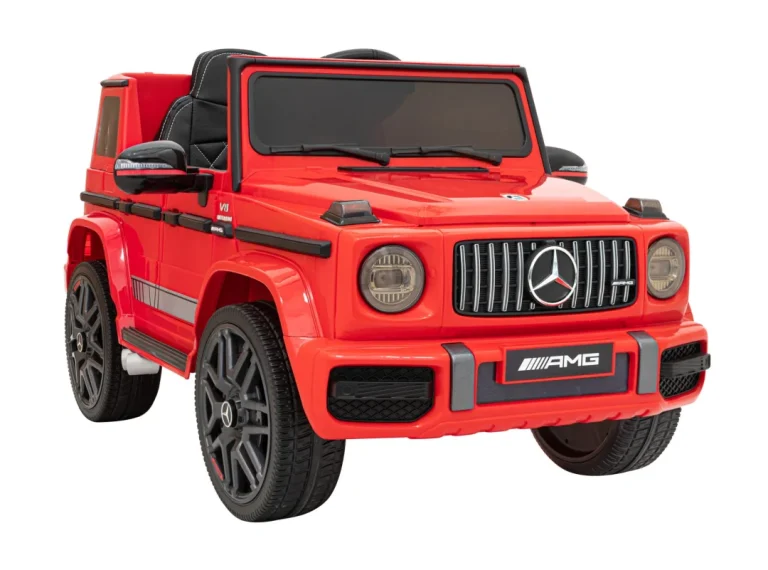 Mercedes Amg G63 Za Djecu Crveni + Daljinski Upravljač, Crvena 5