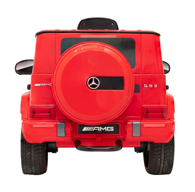 Mercedes Amg G63 Za Djecu Crveni + Daljinski Upravljač, Crvena 8