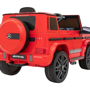 Mercedes Amg G63 Za Djecu Crveni + Daljinski Upravljač, Crvena 9