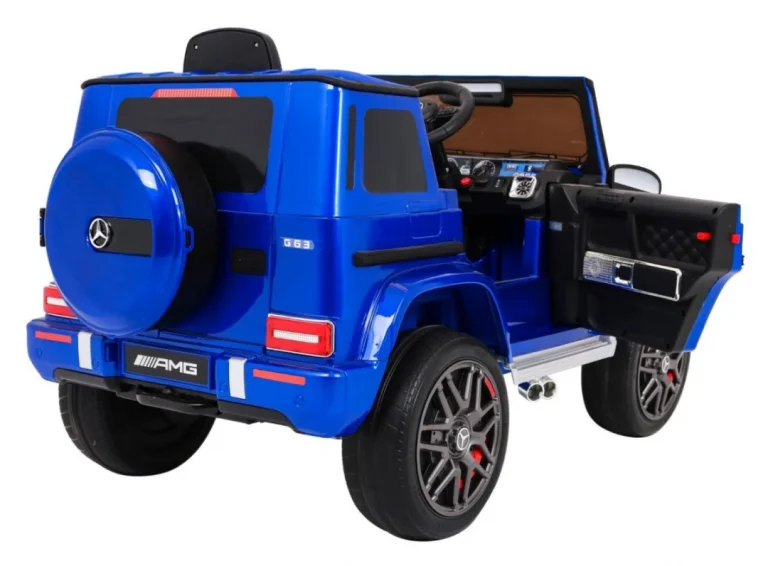Mercedes Amg G63 Za Djecu Plava Boja + Daljinski Upravljač 10