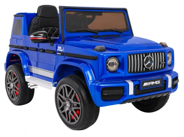Mercedes Amg G63 Za Djecu Plava Boja + Daljinski Upravljač 12