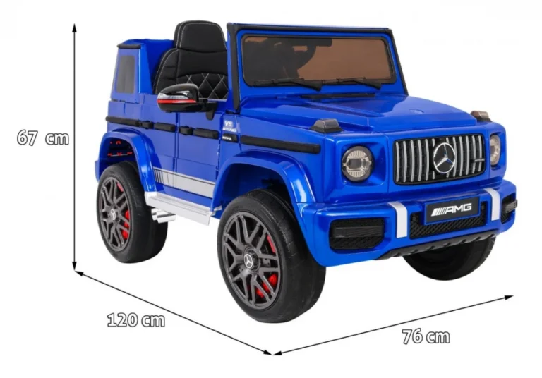Mercedes Amg G63 Za Djecu Plava Boja + Daljinski Upravljač 2