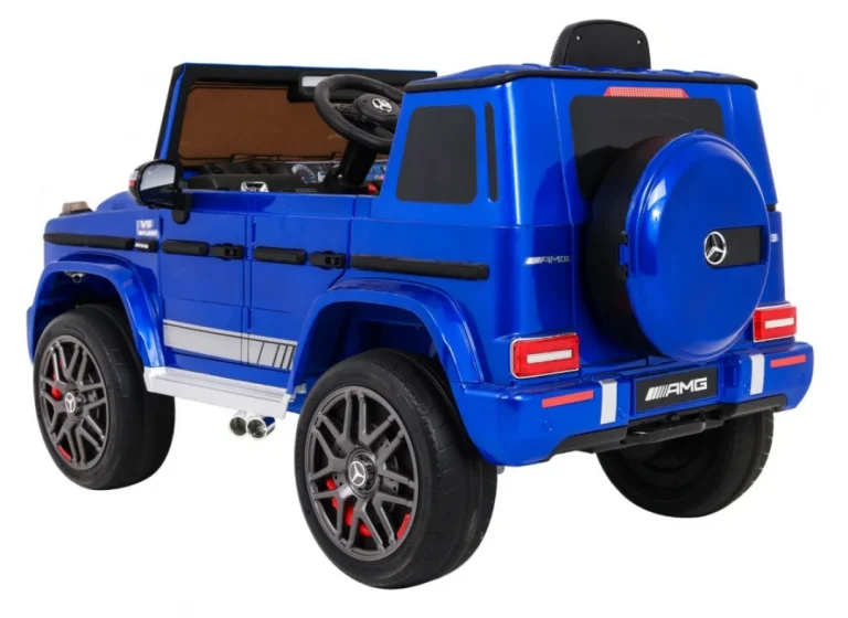 Mercedes Amg G63 Za Djecu Plava Boja + Daljinski Upravljač 5