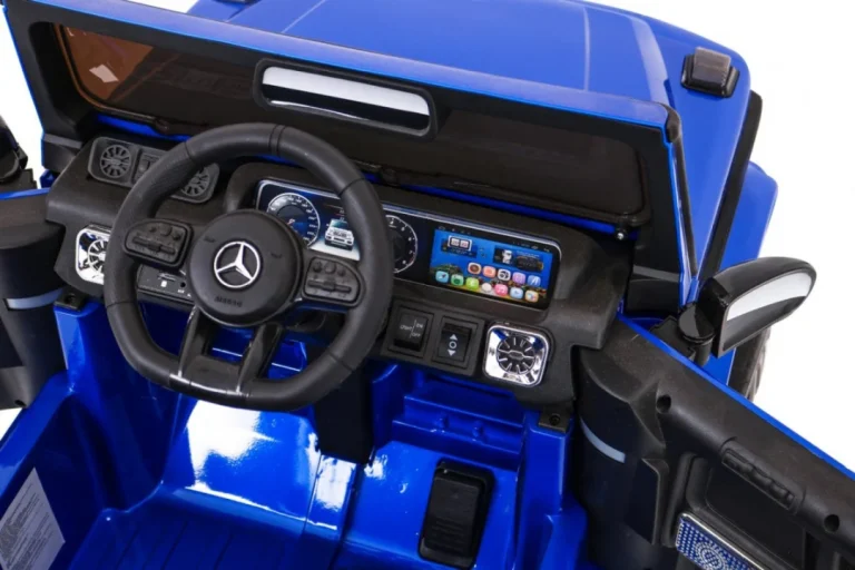 Mercedes Amg G63 Za Djecu Plava Boja + Daljinski Upravljač 8