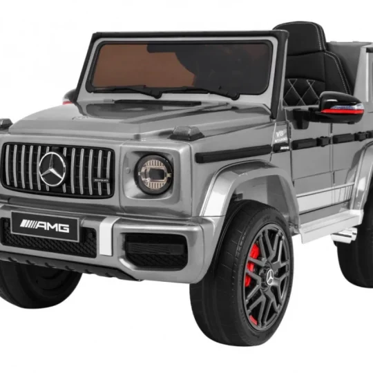 Mercedes Amg G63 Za Djecu Srebrna Boja + Daljinski Upravljač + Mp3 Led + Spori Start + Eva 1