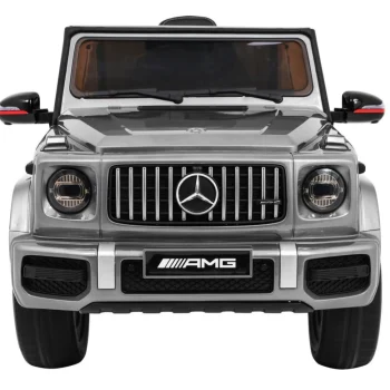 Mercedes Amg G63 Za Djecu Srebrna Boja + Daljinski Upravljač + Mp3 Led + Spori Start + Eva 3