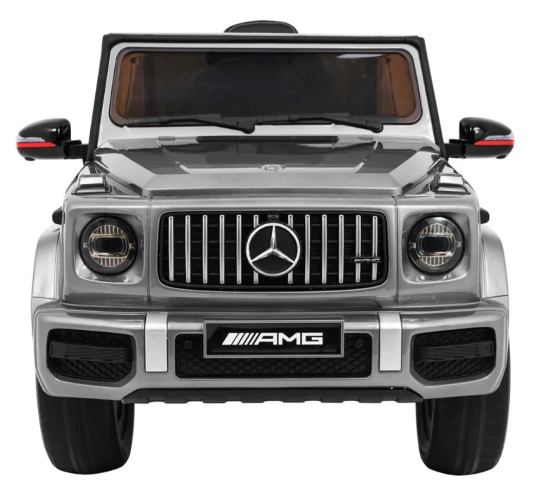 Mercedes Amg G63 Za Djecu Srebrna Boja + Daljinski Upravljač + Mp3 Led + Spori Start + Eva 3
