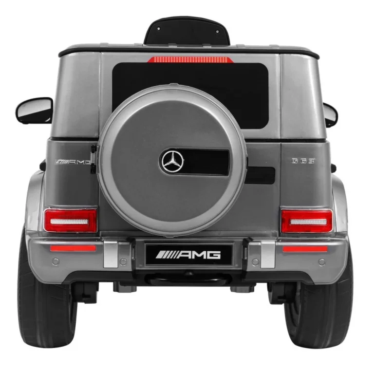 Mercedes Amg G63 Za Djecu Srebrna Boja + Daljinski Upravljač + Mp3 Led + Spori Start + Eva 6