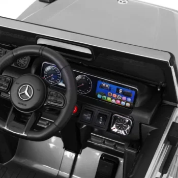 Mercedes Amg G63 Za Djecu Srebrna Boja + Daljinski Upravljač + Mp3 Led + Spori Start + Eva 7