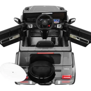 Mercedes Amg G63 Za Djecu Srebrna Boja + Daljinski Upravljač + Mp3 Led + Spori Start + Eva 9