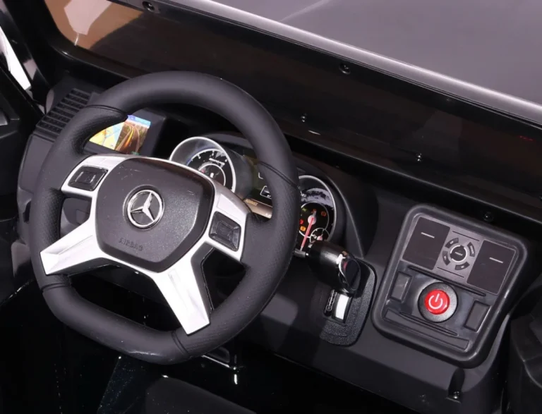 Mercedes Amg G65 Dječji Automobil Na Baterije, Bijeli + Obojan + Prtljažnik + Svjetla I, Bijela 4