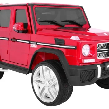 Mercedes Amg G65 Dječji Automobil Na Baterije, Crveni + Obojan + Prtljažnik + Svjetla I, Crvena 4