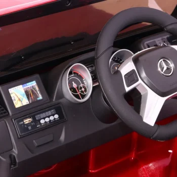Mercedes Amg G65 Dječji Automobil Na Baterije, Crveni + Obojan + Prtljažnik + Svjetla I, Crvena 7