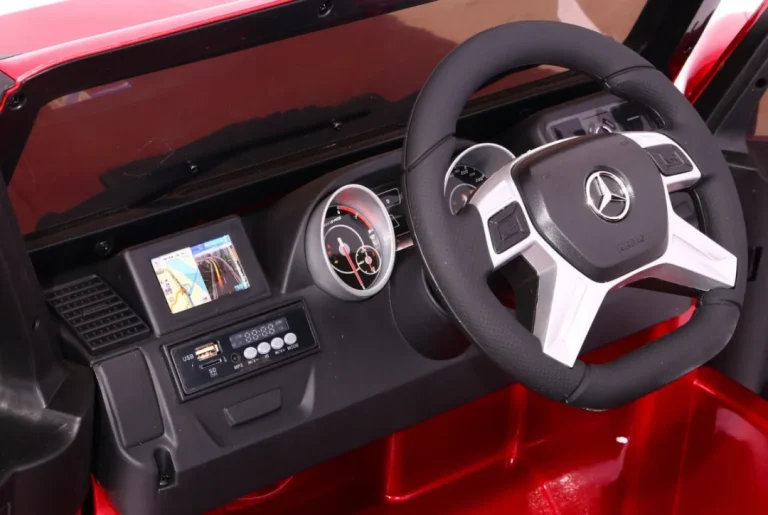 Mercedes Amg G65 Dječji Automobil Na Baterije, Crveni + Obojan + Prtljažnik + Svjetla I, Crvena 7