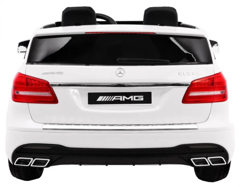 Mercedes Amg Gls63 Dječji Automobil Na Baterije, Bijeli + Obojeni + 4x4 + Ventilacijski, Bijela 2