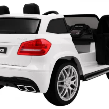 Mercedes Amg Gls63 Dječji Automobil Na Baterije, Bijeli + Obojeni + 4x4 + Ventilacijski, Bijela 4