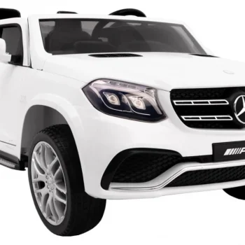 Mercedes Amg Gls63 Dječji Automobil Na Baterije, Bijeli + Obojeni + 4x4 + Ventilacijski, Bijela 5