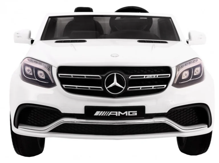 Mercedes Amg Gls63 Dječji Automobil Na Baterije, Bijeli + Obojeni + 4x4 + Ventilacijski, Bijela 7