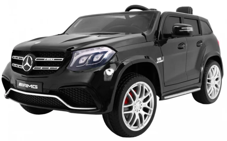 Mercedes Amg Gls63 Dječji Automobil Na Baterije, Crni + Obojeni + 4x4 + Ventilacijski Otvor, Crna 1
