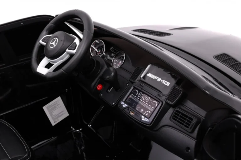 Mercedes Amg Gls63 Dječji Automobil Na Baterije, Crni + Obojeni + 4x4 + Ventilacijski Otvor, Crna 12