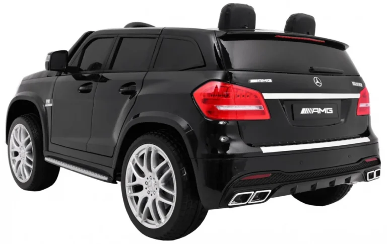 Mercedes Amg Gls63 Dječji Automobil Na Baterije, Crni + Obojeni + 4x4 + Ventilacijski Otvor, Crna 3