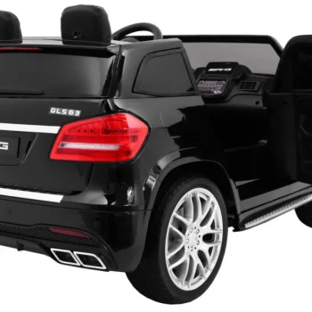 Mercedes Amg Gls63 Dječji Automobil Na Baterije, Crni + Obojeni + 4x4 + Ventilacijski Otvor, Crna 6