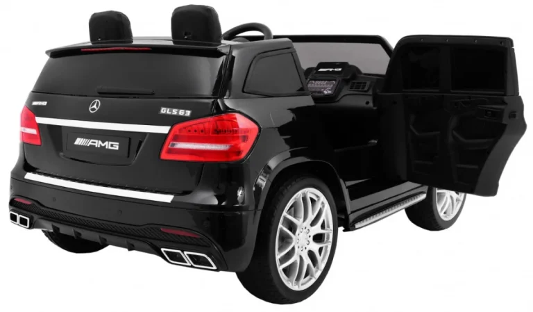 Mercedes Amg Gls63 Dječji Automobil Na Baterije, Crni + Obojeni + 4x4 + Ventilacijski Otvor, Crna 6